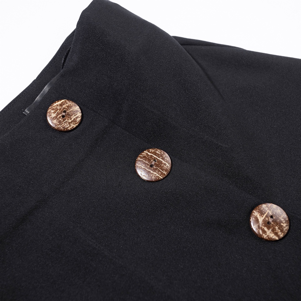 Chân váy form A - Đen