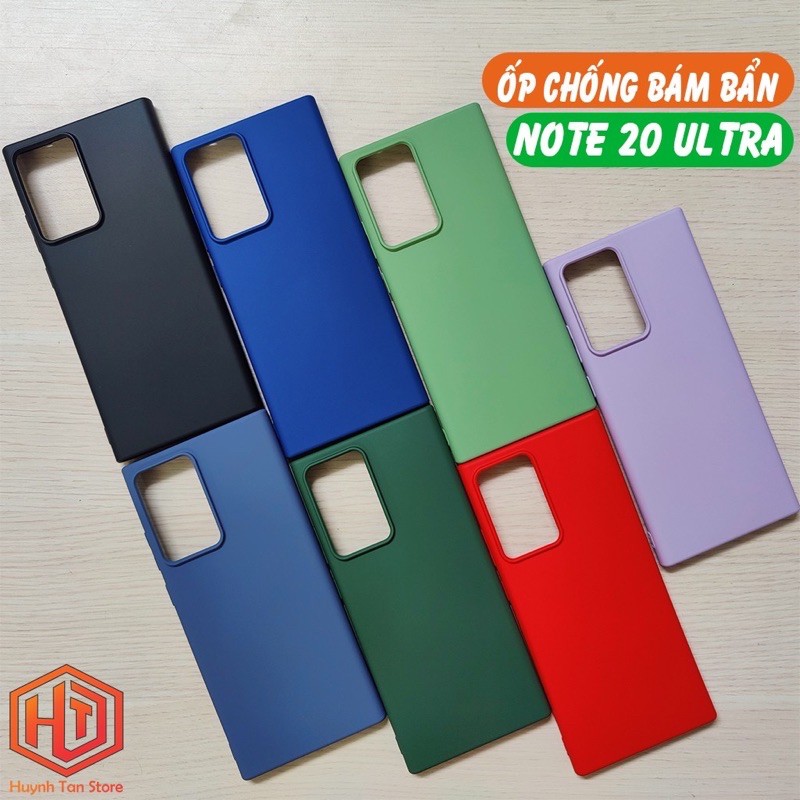 Ốp lưng dẻo màu cho Samsung Note 20/ Note 20 Ultra hiệu kT Desing chống bán bẩn