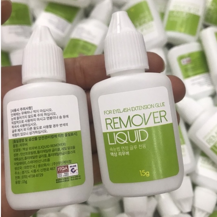 KHỬ DẦU TRÊN MI LIQUID REMOVER_DỤNG CỤ NỐI MI_THÚY HÀ