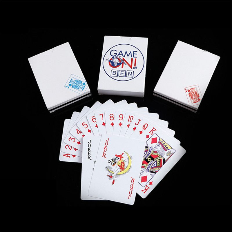 Bộ Bài Poker Bằng Nhựa Dẻo Chống Thấm Nước Chất Lượng Cao