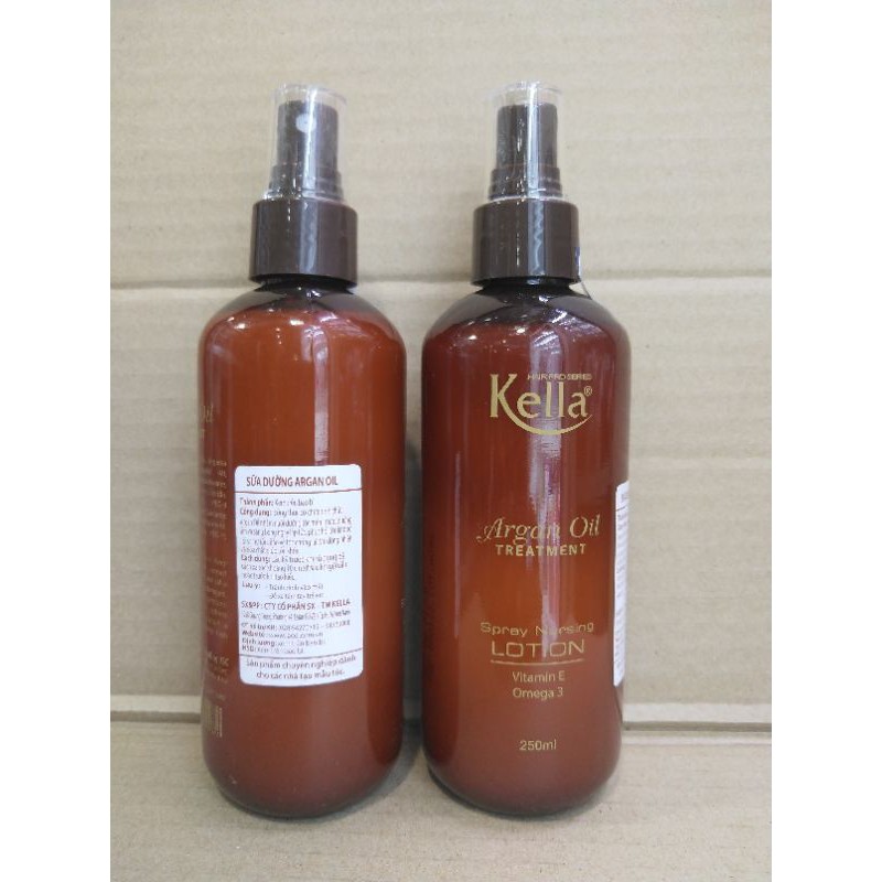 Sữa Dưỡng tóc Kella Argan Oil Treatment 250ml PLTPINKY