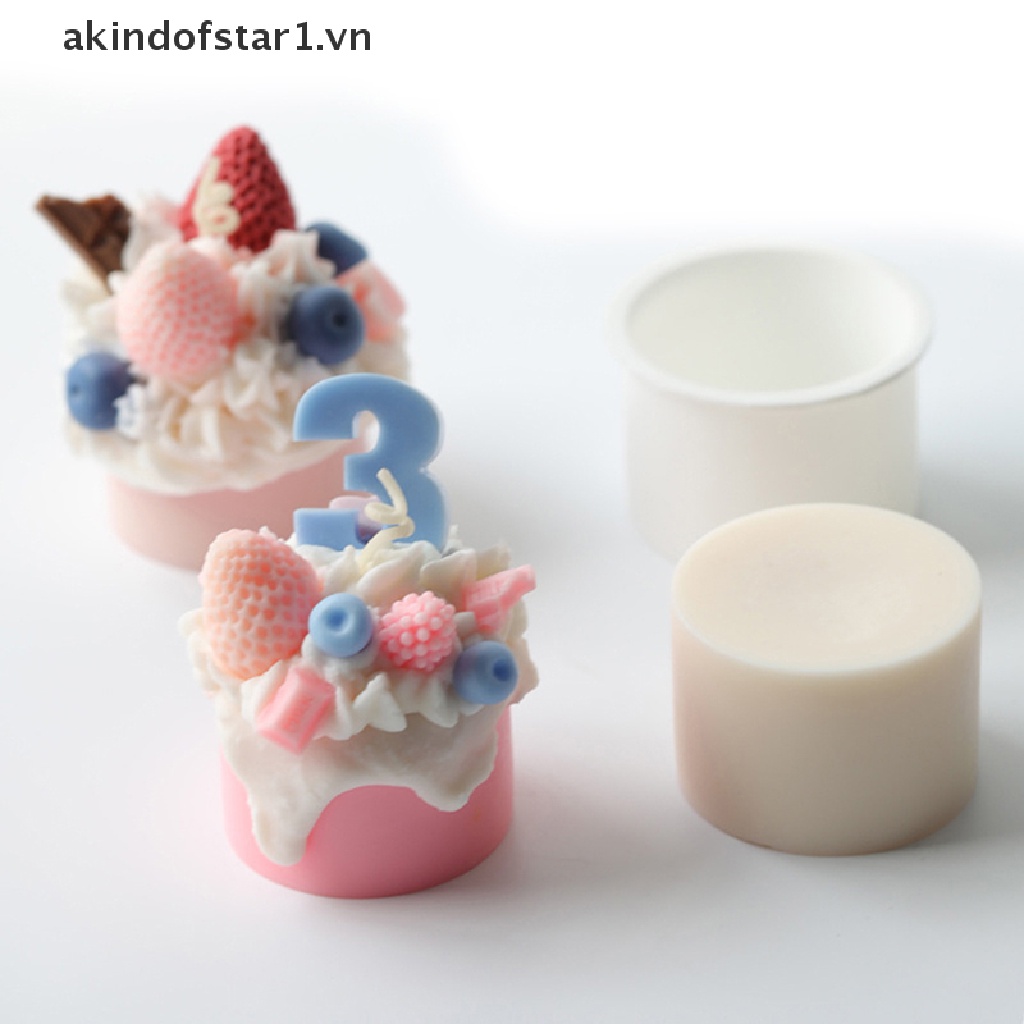 Khuôn Làm Nến handmade Bằng silicone Chất Lượng Cao