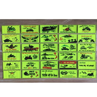 logo phượt , combo 30 chiếc như hình