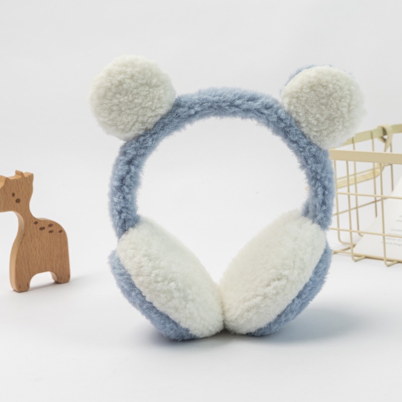 Đồ chụp tai giữ ấm hình gấu trúc thời trang mùa đông nhiều màu tùy chọn