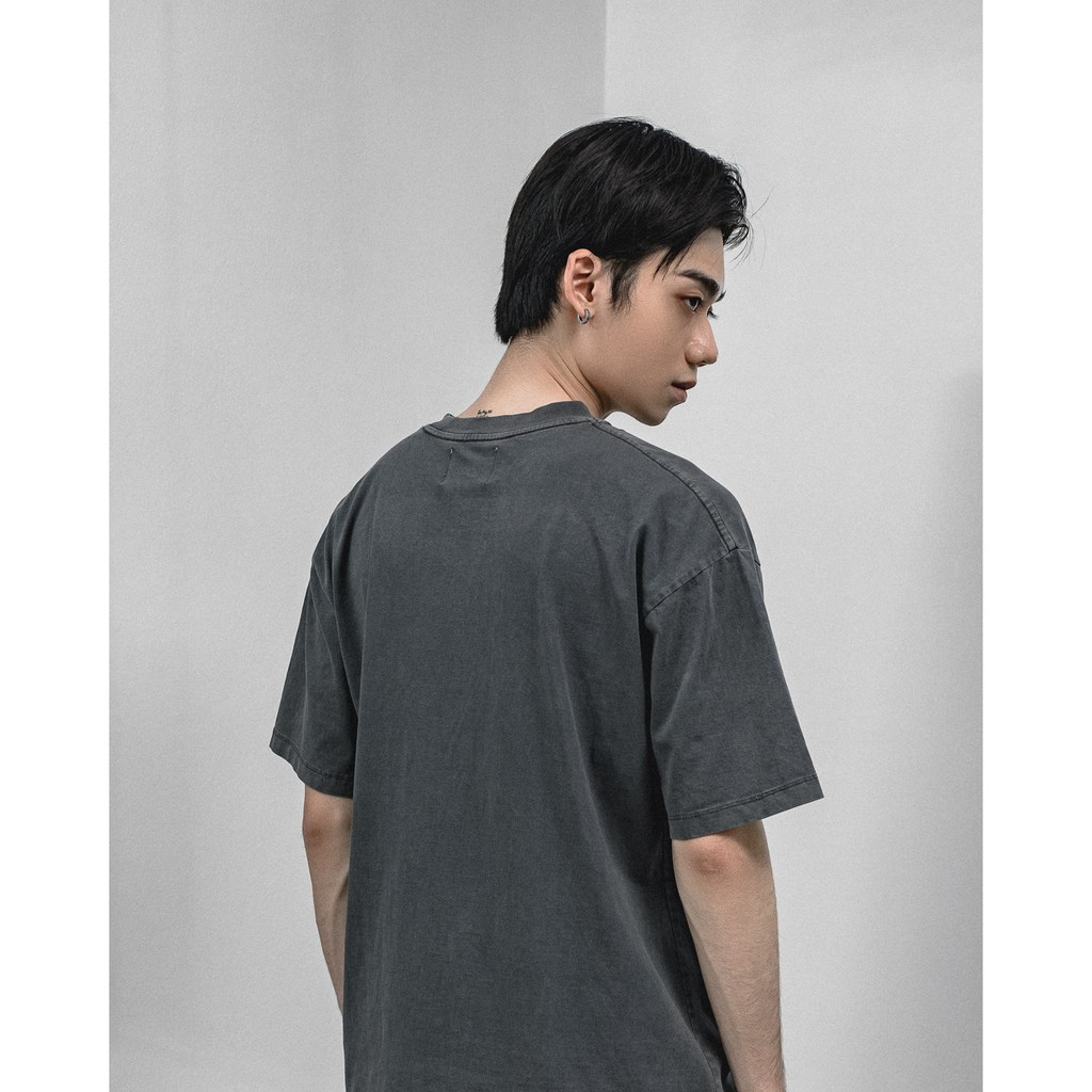 Áo Thun Wash Ngắn Tay Không Cổ HANOIRIOT T0132 | BigBuy360 - bigbuy360.vn