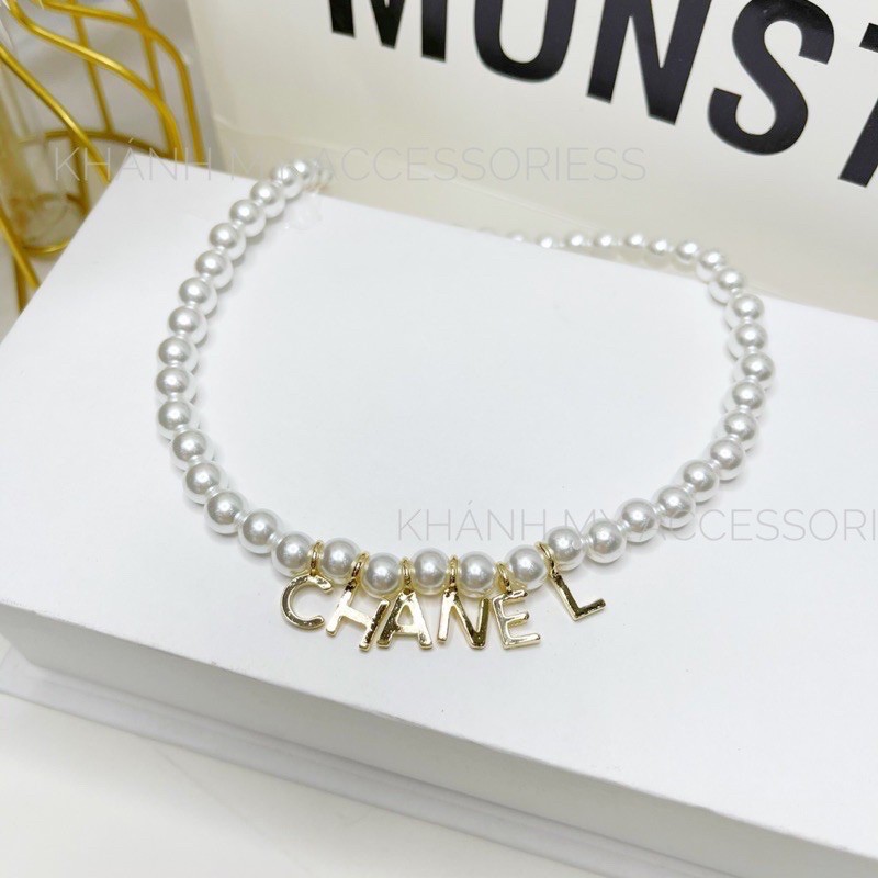 Choker chan€l sang chảnh bản cao cấp