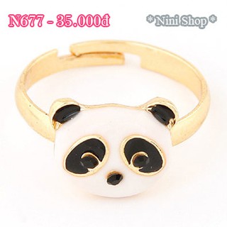 [Part 2] Nhẫn hình thú đáng yêu - cá tính (kéo sang phải xem thêm mẫu)