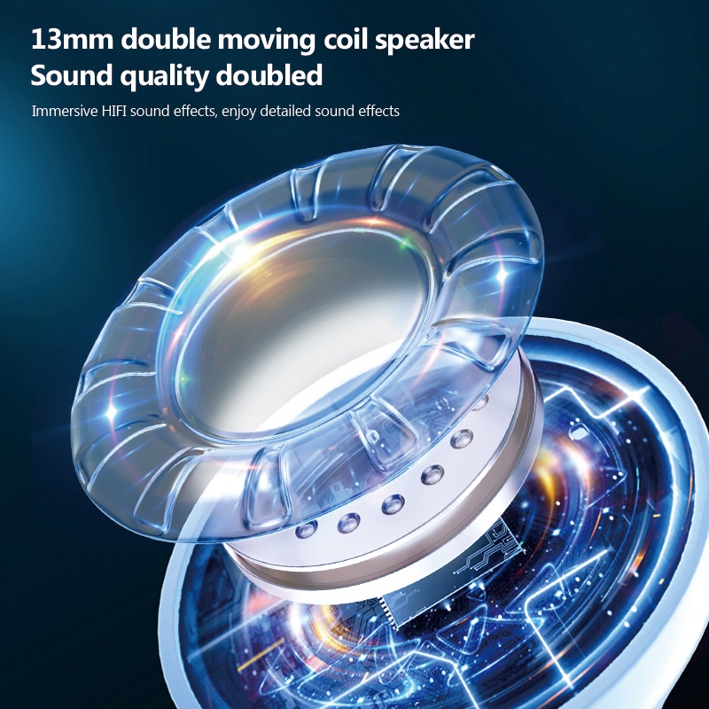 Tai nghe GOOJODOQ Pro 4 Tai nghe Nirkabel Tai nghe Bluetooth 5.0 BT Handset