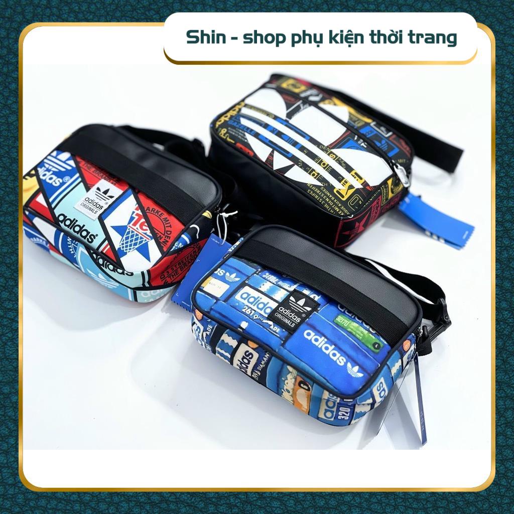 Túi đeo chéo nam nữ chất da mềm dữ fom cực tốt - Túi thể thao chống nước - Shin Shop phụ kiện thời trang