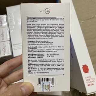 serum vitamin C20 mediphar+
