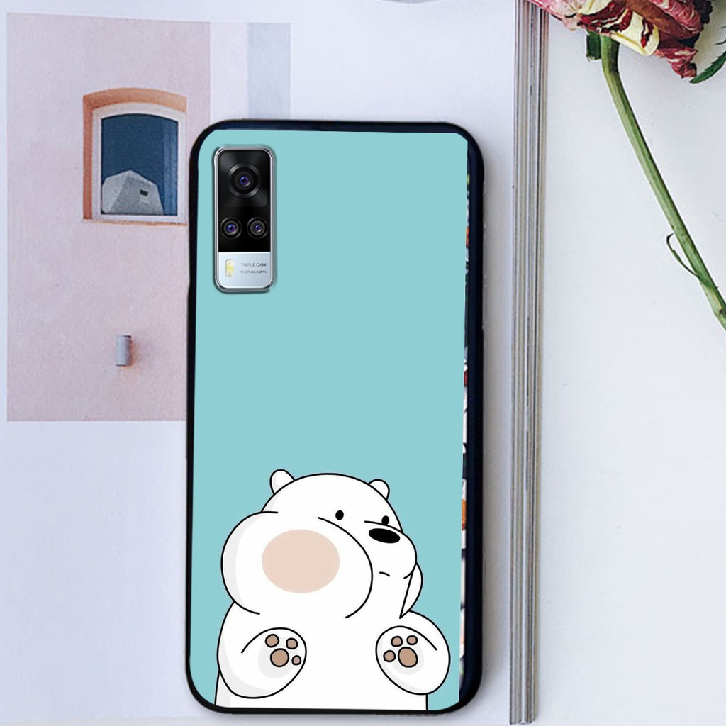 Ốp lưng Vivo Y5 2020 in hình we are bears cute