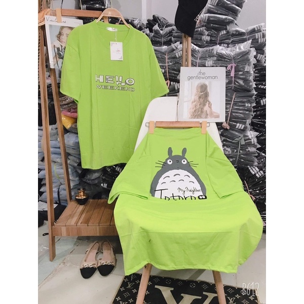 Áo thun mèo TOTORO TC6