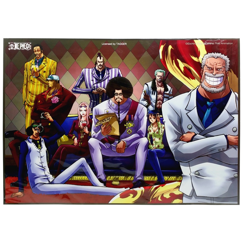 Poster One Piece - Nhân Vật Hải Quân Cấp Cao Của Chính Phủ - TeenBox