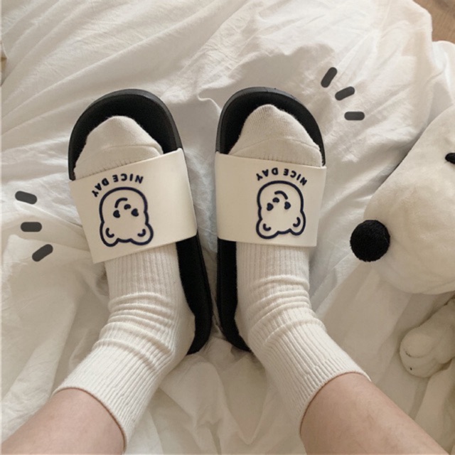 Dép nhựa gấu siêu xinh