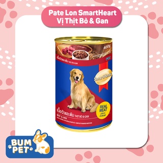 Pate Lon Smartheart Vị Bò/Gà&Gan 400g