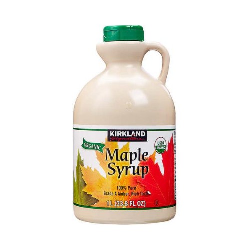 Siro cây phong hữu cơ Maple Syrup Kirkland 1L