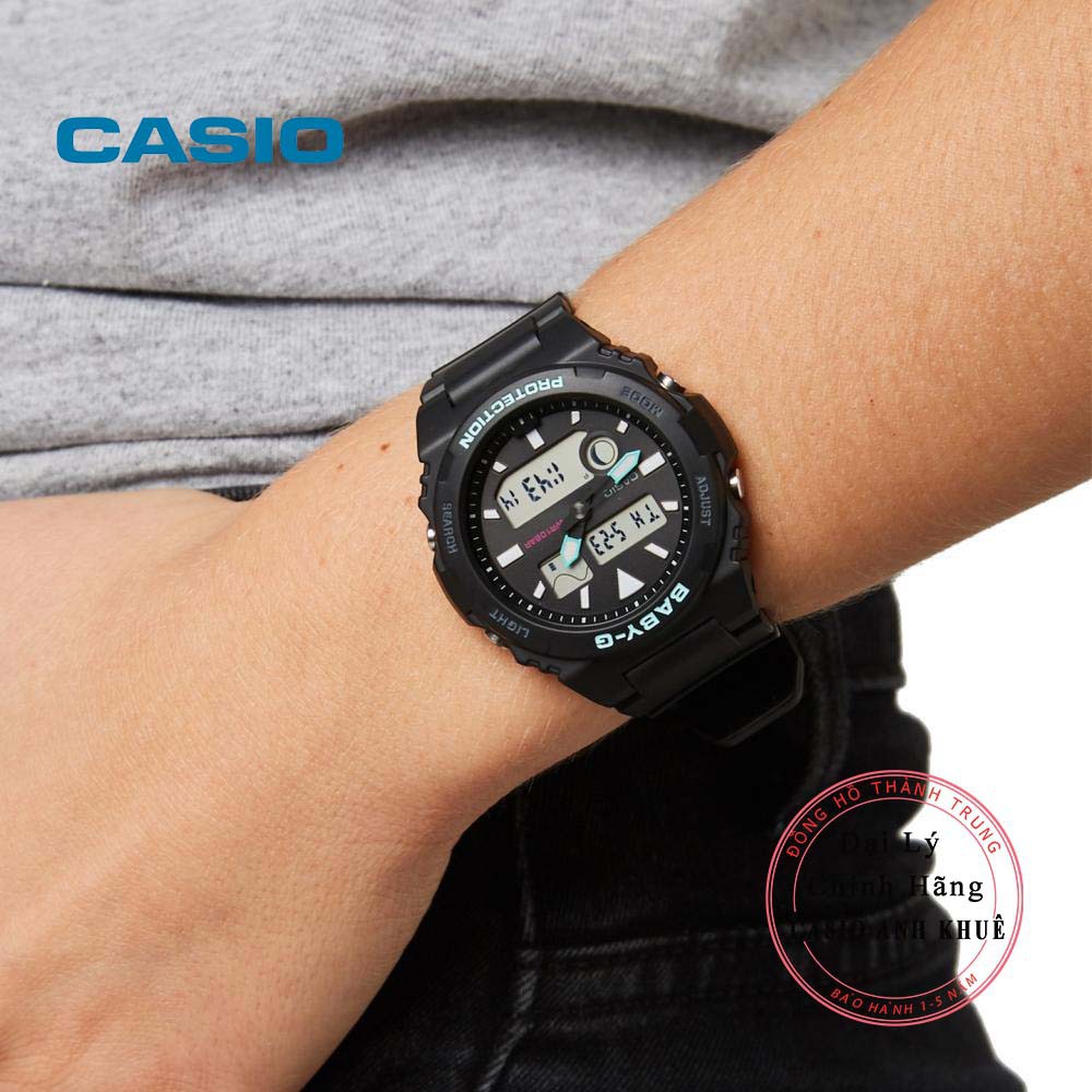 Đồng hồ Casio nữ Baby-G BAX-100 3 màu chính hãng bảo hành 5 năm