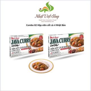 Combo 2 hộp viên xốt cari nhật bản java curry 200g