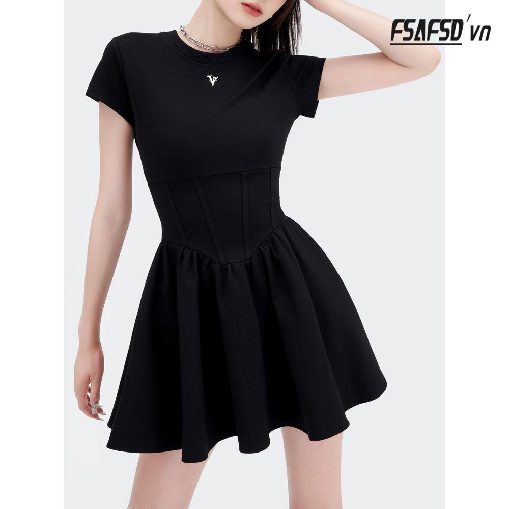 Đầm Nữ Màu Đen Kiểu Dáng Dễ Thương Xinh Xắn