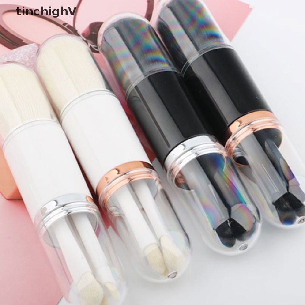 Cọ Trang Điểm Mắt 4 Trong 1 Có Thể Thu Gọn Tiện Dụng