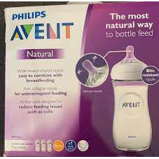 Set 3 Bình sữa avent 60ml/ 125ml / 260ml/ 330 ml