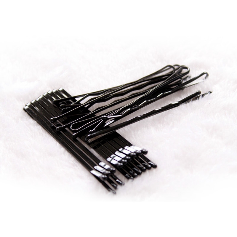 Set 60 Kẹp Tăm Màu Đen Cho Nữ