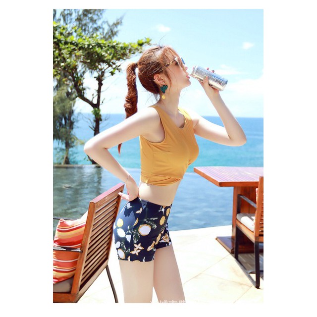 Set bikini đi biển 3 món( áo+váy+quần đùi ) - Hàng nhập khẩu | BigBuy360 - bigbuy360.vn