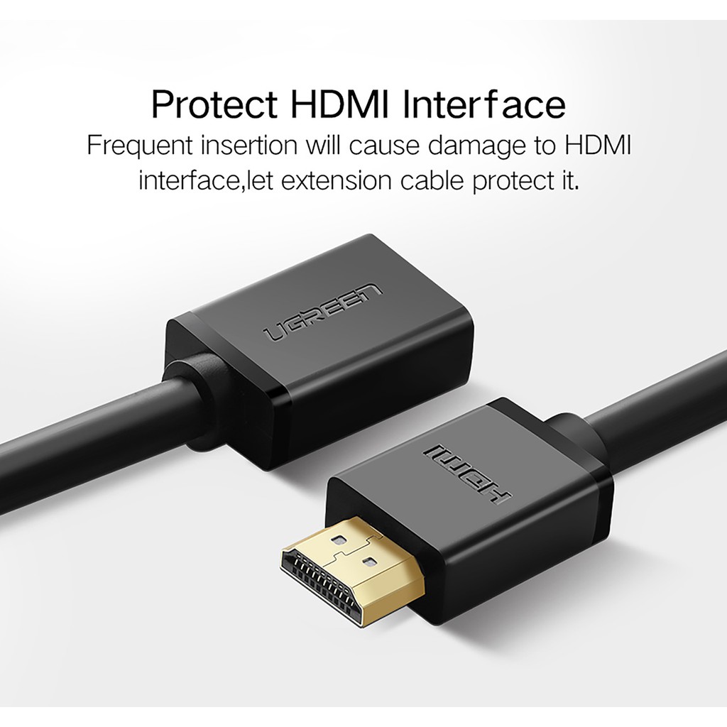 Cáp Nối Dài HDMI 4K@60Hz Cao Cấp UGREEN HD107