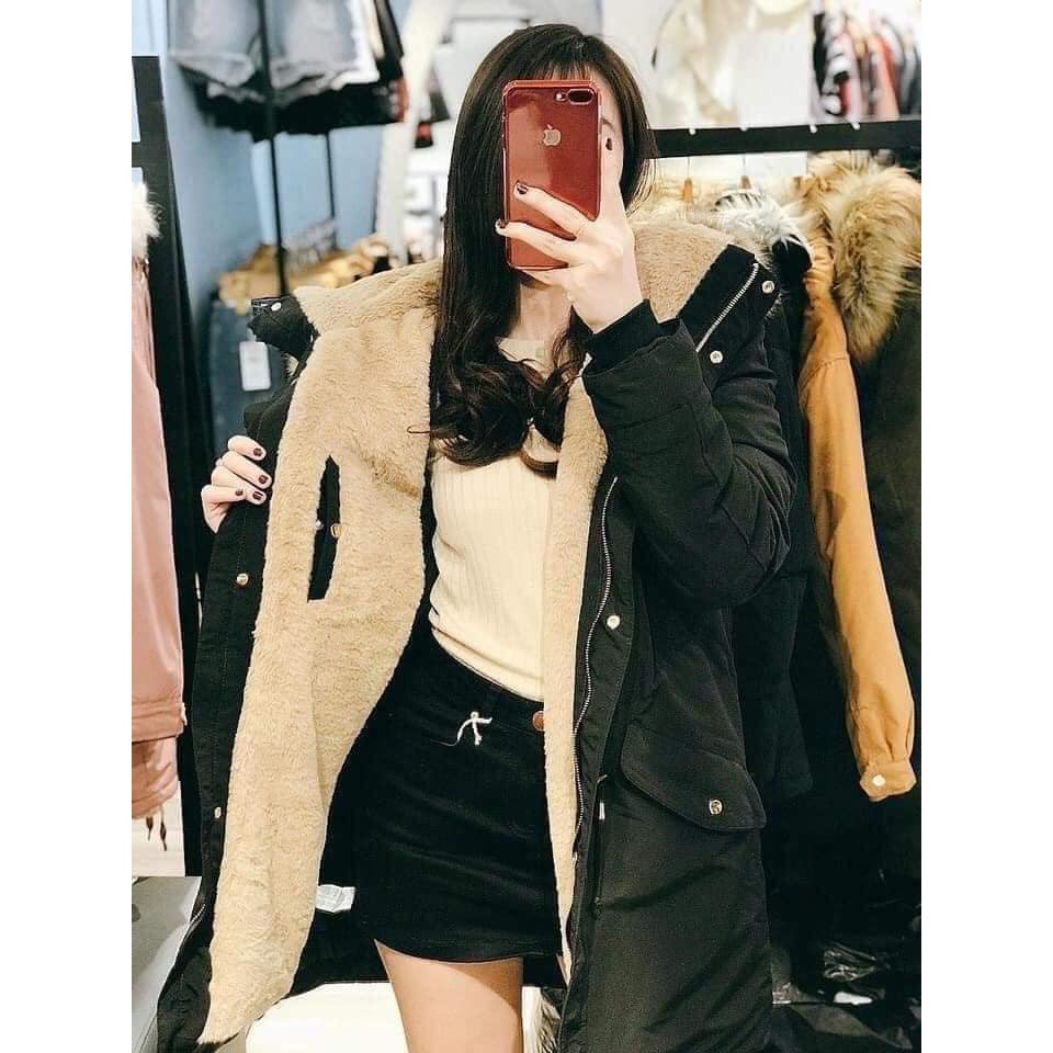 (HÀNG XUẤT XỊN) Áo Phao Parka Nữ Lót Lông Siêu Ấm, Siêu Nhẹ Hàng Quảng Châu Cao Cấp - AK358 (Kèm ảnh thật)