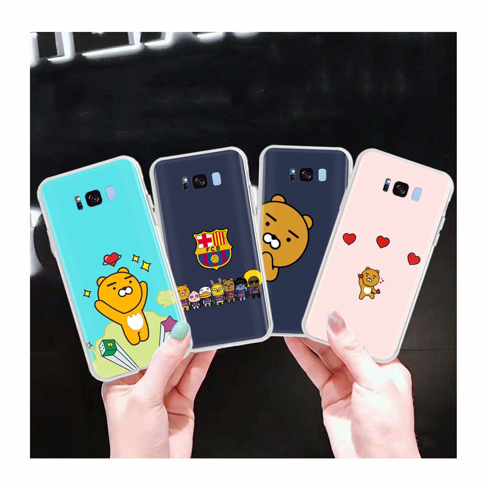 Ốp Điện Thoại Trong Suốt Họa Tiết Kakao Friends Cho Motorola Moto E6 E4 E5 Play E7 Plus E6S 2020 At58