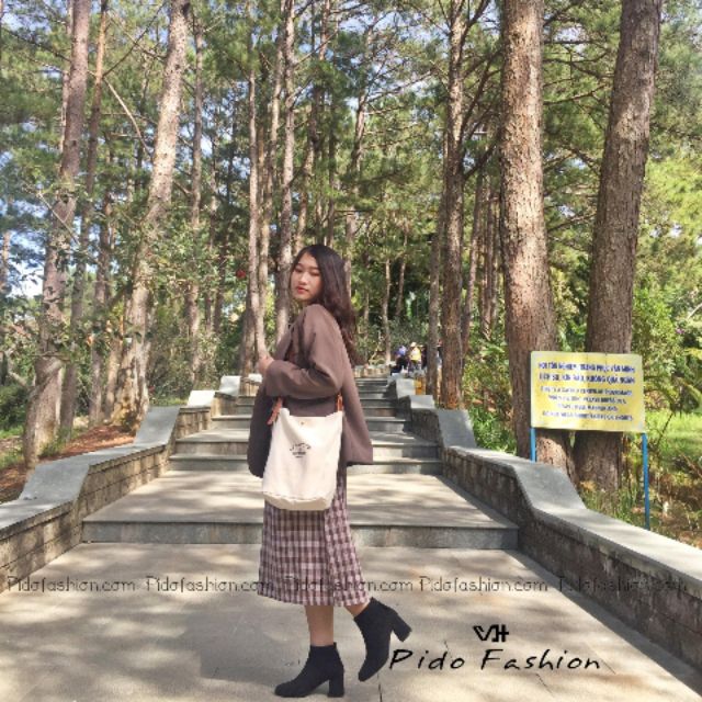 ➰Túi Vải Dây Da "Lemarché"➰➰