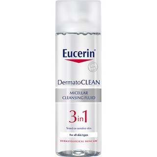 Nước tẩy trang 3 trong 1 Eucerin DermatoClean Micellar Cleansing Fluid