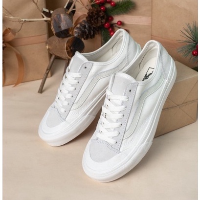 Giày Sneaker Nam, Giày Vans [REAL] Style 36 Decon Trắng cho nam nữ