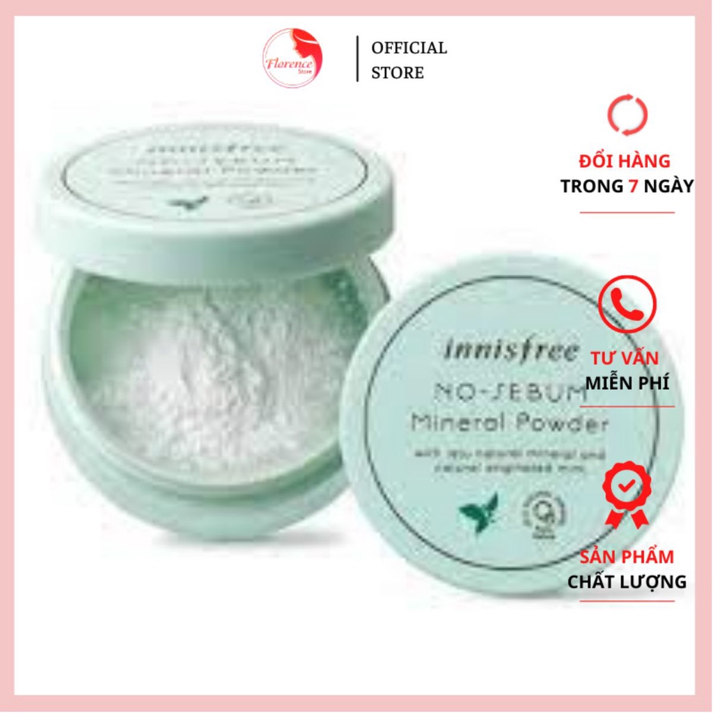 Phấn Phủ  Kiềm Dầu Innisfree No-Sebum Mineral Powder 5gr (