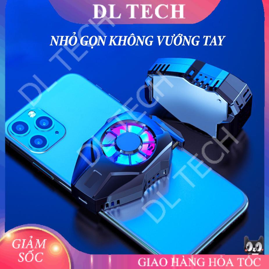 Quạt tản nhiệt gaming SÒ LẠNH siêu mát Memo L-01 cho điện thoại DL TECH