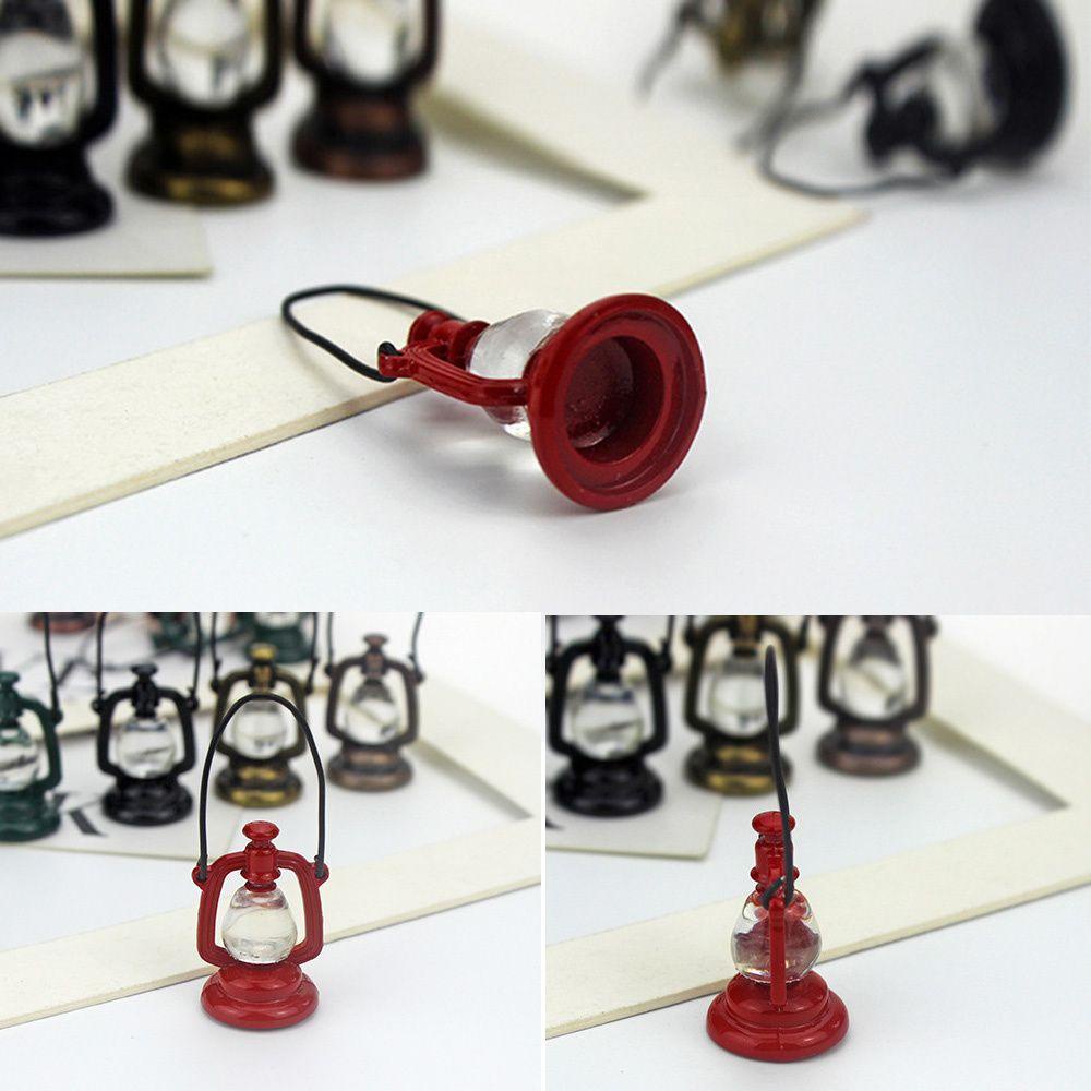 RAINBOW Mô Hình Đèn Dầu Mini Trang Trí Nội Thất Nhà Búp Bê