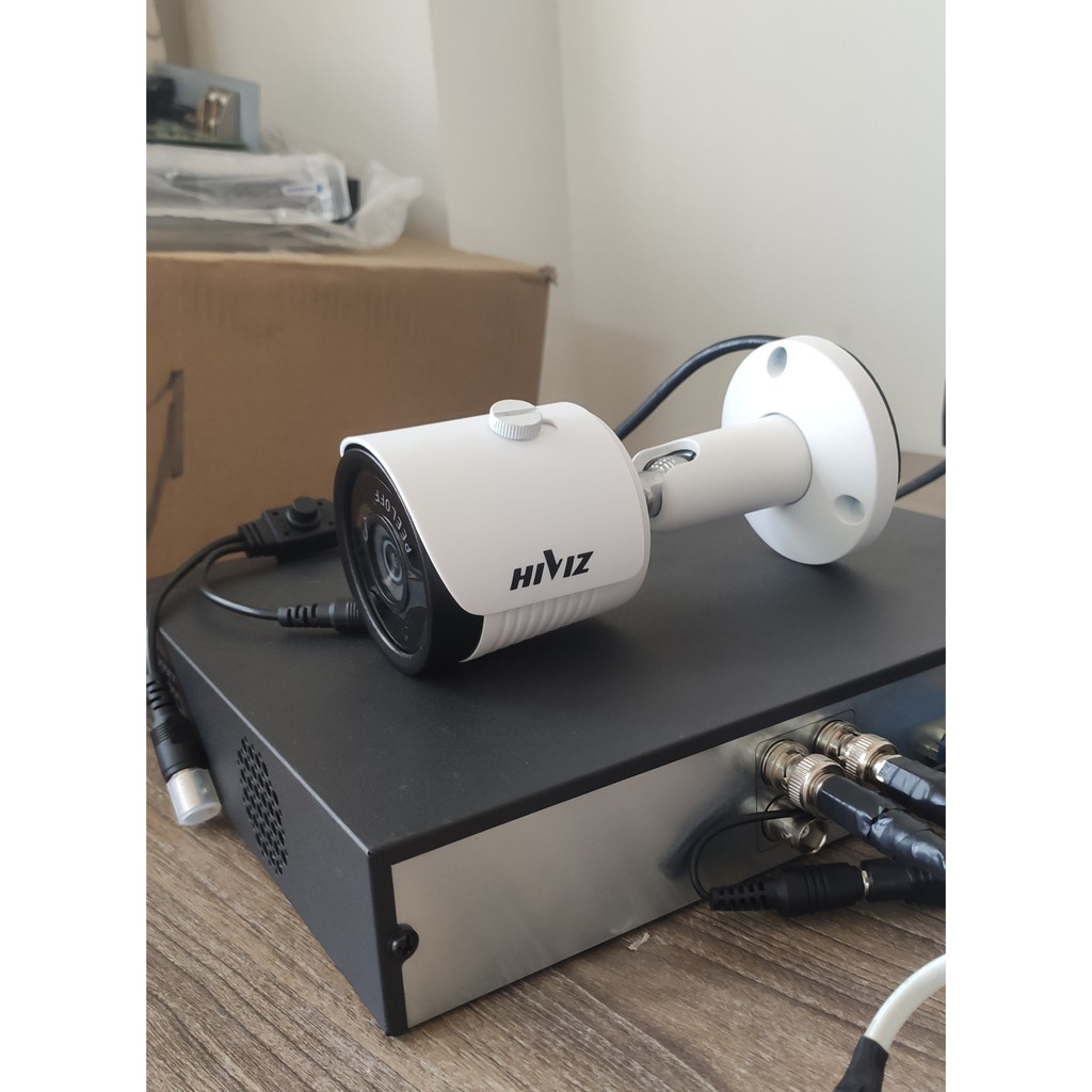 Camera Hiviz 5.0MP TVI/CVI/AHD, Vỏ Kim loại, Cảm Biến Sony -  Hàng chính Hãng