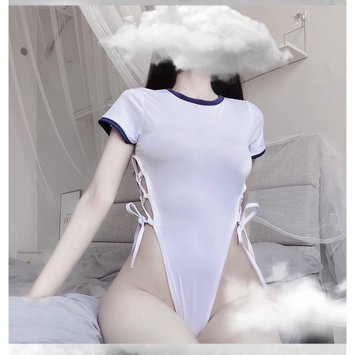 Đồ ngủ Sexy 💝 Free ship 💝 Bodysuit cộc tay dây đan hông quyến rũ - SIÊU HOT | BigBuy360 - bigbuy360.vn