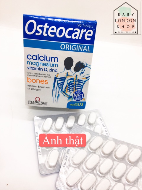 Canxi Osteocare Original dạng viên bổ sung canxi cho cả gia đình