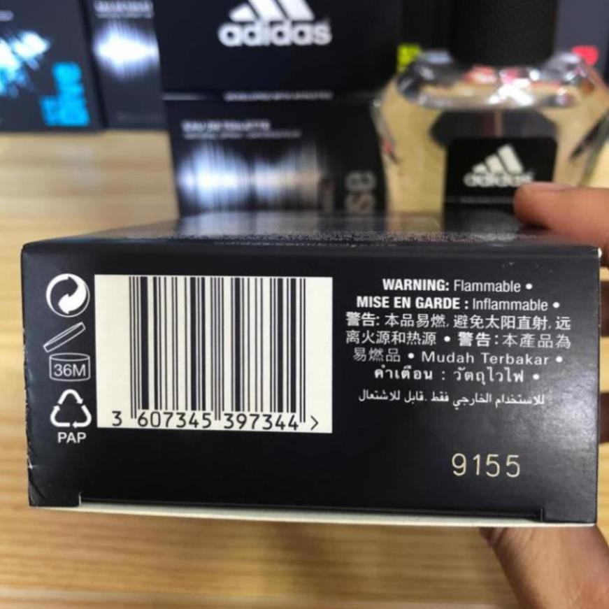 ( KIBO ) Nước Hoa Adidas Nam 100 ml Chính Hãng made in Spain