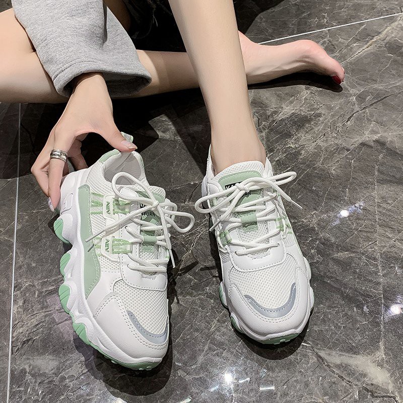 [INS HOT] ULzzang Giày thể thao nữ khuynh hướng cao cấp 😍Phản quang😍 2020 bản mới⚡️(8809) | BigBuy360 - bigbuy360.vn