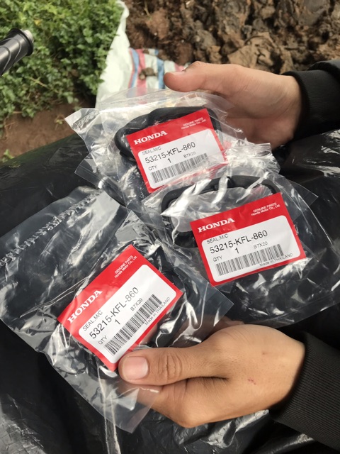 Ron tay dầu wave thái zin / cao su lỗ đĩa zin chính hãng