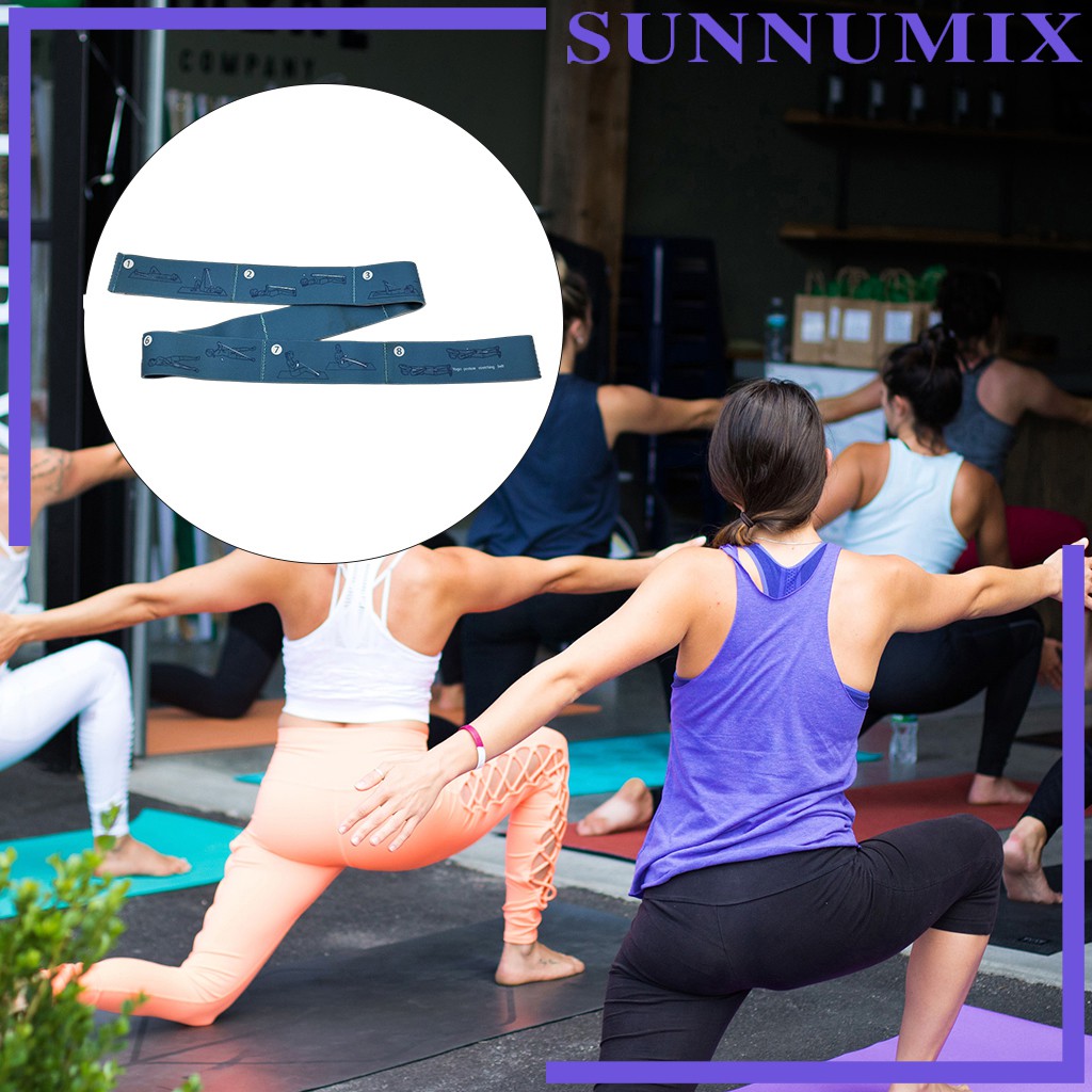 Dây đai co dãn tập chân cho môn yoga