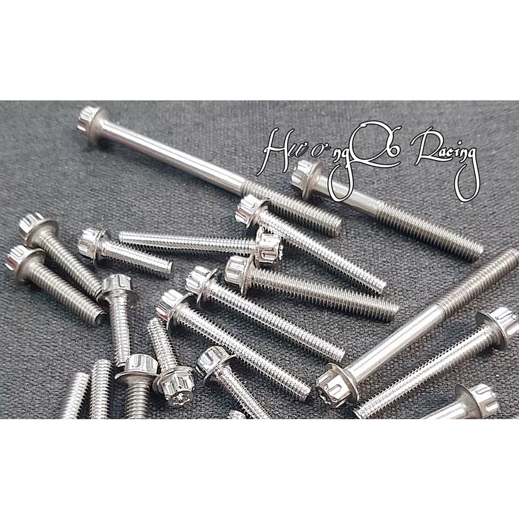 Bộ Ốc Lốc Máy Salaya Inox 304 Dành Cho Nhiều Dòng Xe Máy