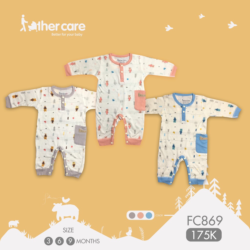 Body FatherCare Nẹp trụ DT - Báo (Họa tiết) FC869