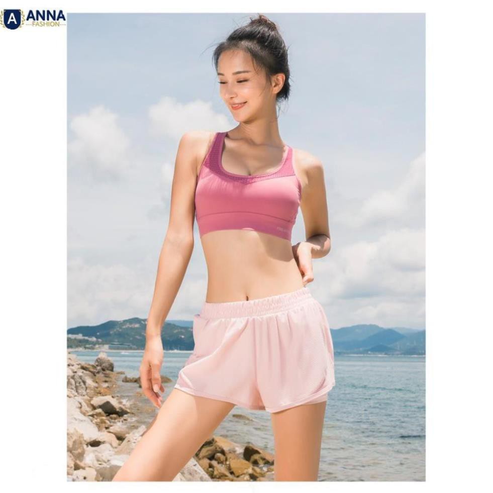 Quần tập gym , yoga , aerobic nữ siêu đẹp vải si co giãn 2 lớp thời trang nữ Anna ( Hình Shop Tự Chụp) ⋆