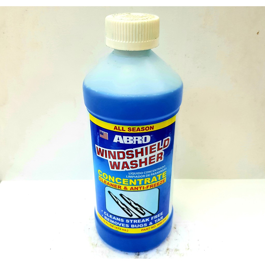 Nước rửa kính nhập khẩu Mỹ Abro Windshield Washer 473ml