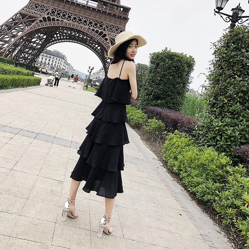 Đầm Midi Cotton Xếp Tầng Xinh Xắn Dành Cho Nữ | BigBuy360 - bigbuy360.vn