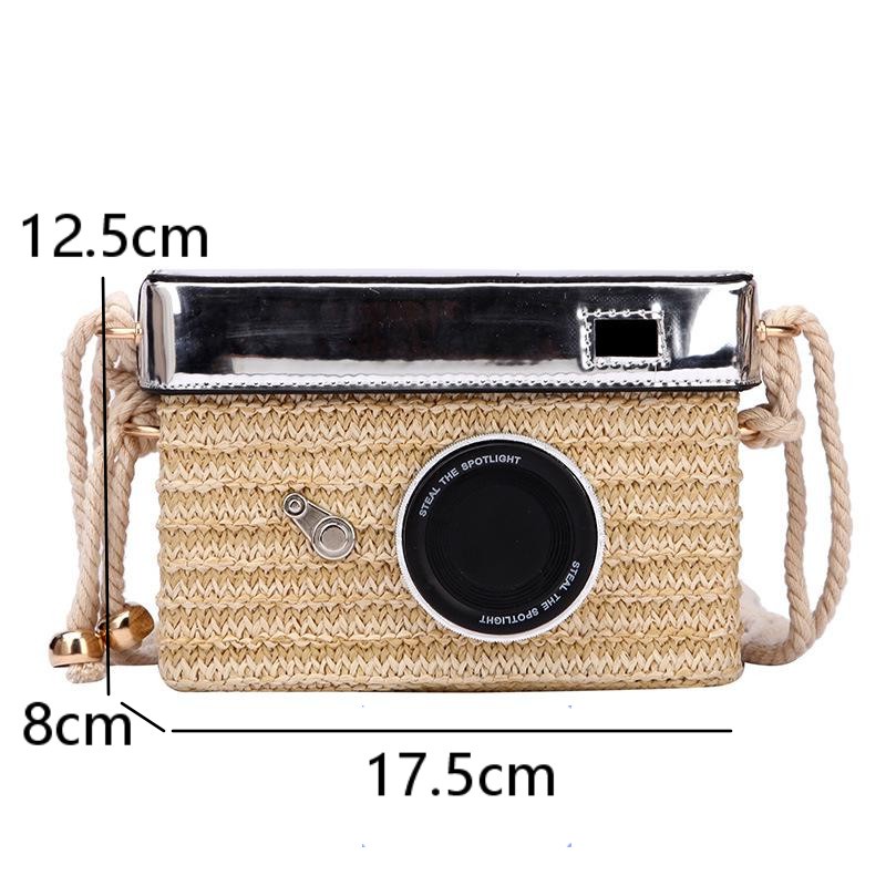 Túi Đeo Chéo Hình Máy Ảnh Thời Trang Mùa Hè Cho Nữ