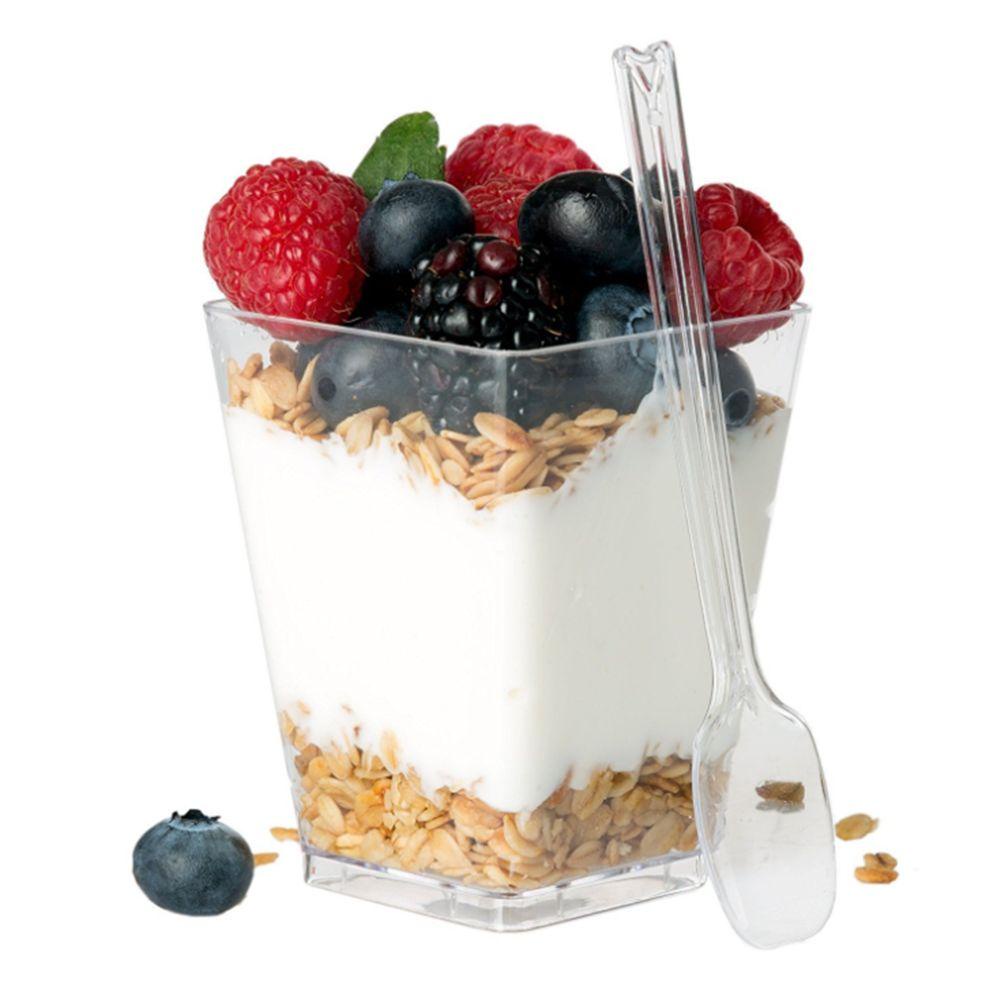 Cốc Kem Dùng Một Lần Trong Suốt Dung Tích 60ml ~ 200ml